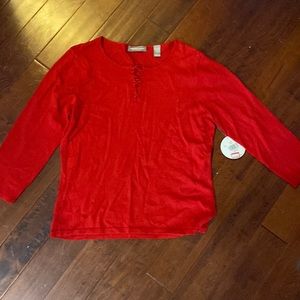 Red cute shirt nwt